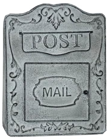 WANGRUIERHA Cassette Postali da Parete, Cassetta della Posta, Stile Antico, Decorazione per la Casa, Casella Postale Esterno