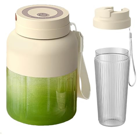 Licuadora y Exprimidor Portátil,Máquina Recargable Para Batidos | Accesorios Eficaces Preparación Alimentos para Familia Adultos Parejas