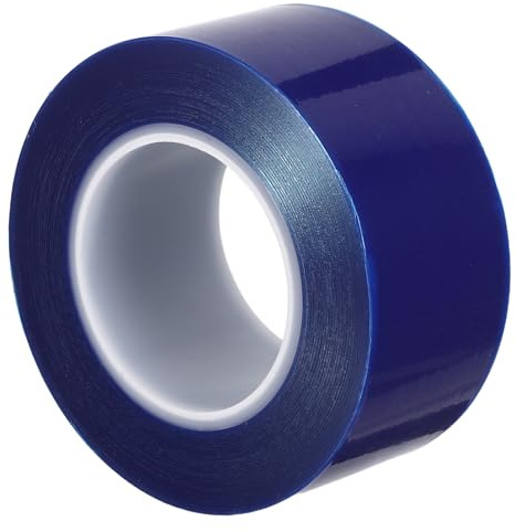 Gogogmee Cinta Protectora para Llantas de Coche Azul PE 60 MM X 200 M Película Adhesiva Resistente sin Residuo Protector Antirayaduras para Bujes y Ruedas de Automóvil