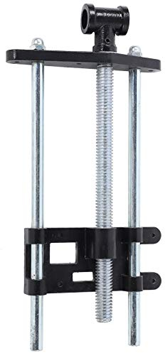 Ausla Front Screw Vise, 10.5 Inch Front Vise Woodworking Bench Vise Heavy Duty Steel Woodworking Table Bench Vise Clamp Workbench Hardware Tools with Screws for Carpentors