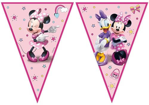 Folat 93834P Wimpelkette FSC Minnie Mouse - 2,3 Meter | FSC
