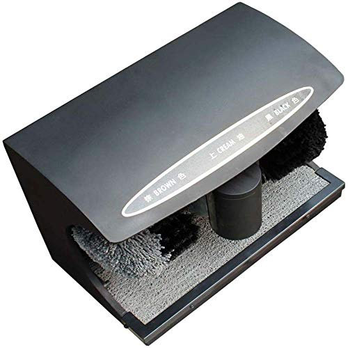 SFQEVHRZ Máquina limpiabotas automática, Pulidora de Zapatos de Alta rotación con Sensor automático, pulidora de Zapatos Vertical, máquina cepilladora de Zapatos eléctrica for el hogar