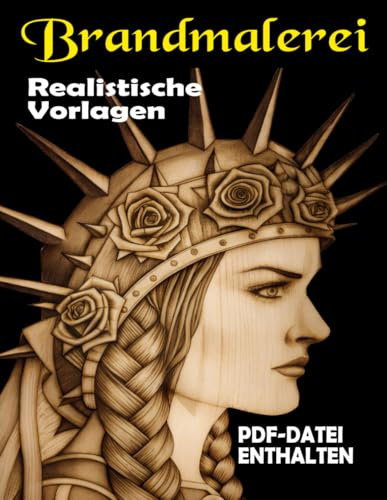 Brandmalerei Vorlagen: Mystische Themen – Detaillierte, Magische, Dunkle und Von der Nordischen Mythologie Inspirierte Designs für Kreative Kunst (PDF Inklusive)