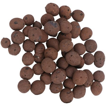 Kisangel Pierres D’argile Expansée 1-1,4 Cm Pour Plantes Succulentes, Drenage Et Rétention D’humidité Optimisés, Terreau Respirant Brun Naturel Pour Pots Et Hydroponie, Sachet 300-600g