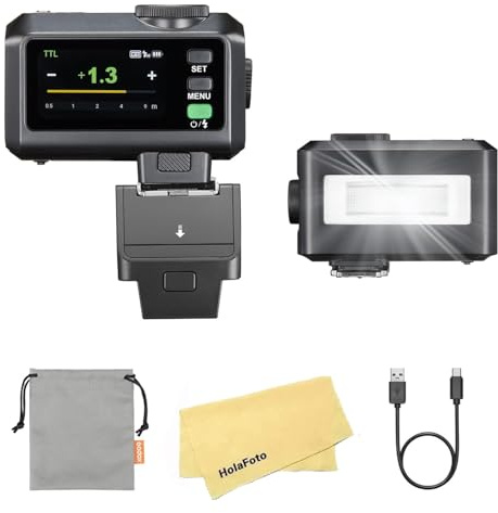 GODOX iT30 Pro C iT30ProC Flash con Elevador de Zapata TR-C TTL para Canon,2.4G TTL 1/8000 HSS,560 Flashes a Máxima Potencia,Recarga de 1.5 s,Batería de Iones de Litio de 7.4V/900mAh (Negro)