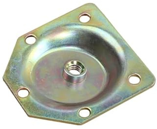 QWFVHJ Tischbein-Befestigungswinkel, Möbelplatten, 4 Stück Holzfüße zur Befestigung von Möbeln an Sofas und Betten, 2 mm abgewinkelte Beine, Befestigungsplatten, Hardware-Zubehör