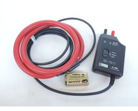 Capteur de courant flexible 0.2 / 2kA monocalibre L800mm pour multimètre, wattmètre, enregistreur AMPFLEX A100 P01120505