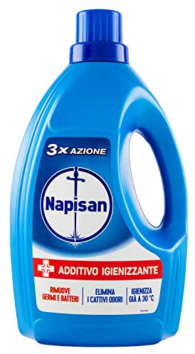 Napisan Additivo Igienizzante Liquido per Bucato, 2 confezioni da 1.2 litri
