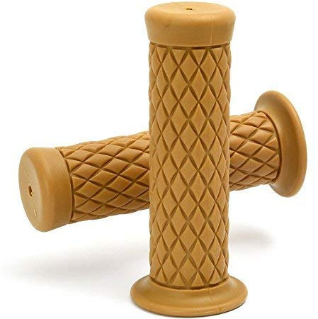 Motorrad Westwood Style Griffset Griffe Natur braun 22 mm