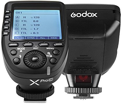 Godox Xpro-C 2.4G E-TTL II Flash Trigger Trigger Wireless X System 32 canali 16 gruppi Supporto TTL Autoflash 1/8000s HSS Compatibile con Canon EOS Godox Telecamera lampeggiante