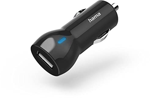 Hama Car Charger 12W USB-Ladegerät 12W KFZ, LKW Ausgangsstrom (max.) 2400mA Anzahl Ausgänge: 1 x U
