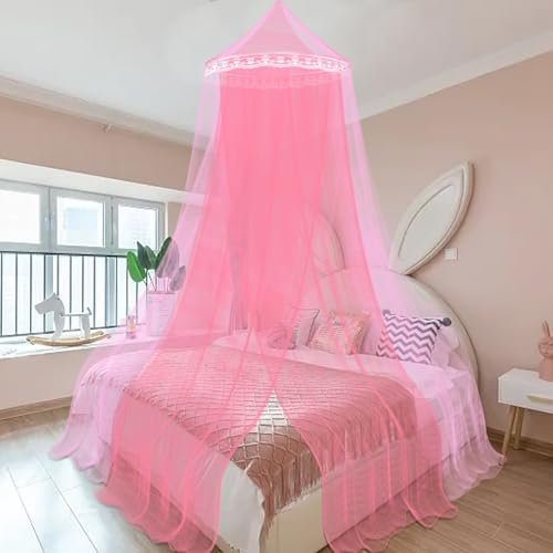 YJSDDNTY Neue Modelle - Moskitonetz für Bettten, Regenbogen Moskitonetz für Kinder, hängendes Bettnetz, für Schlafzimmer Deko - 250 * 60 * 1050cm