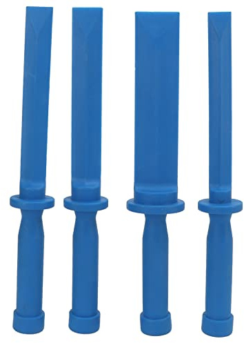 Cocoarm Plastic Chisel Scraper Set, 4 Pieces, High Impact Resistant Nylon, Universal Remover Tool Kit for Adhesive Caulk