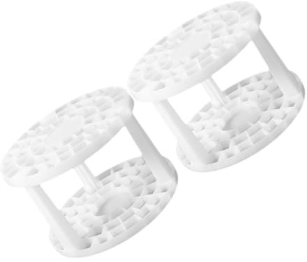 NUOBESTY 2stücke Stifthalter Runder Stifthalter Zeichnung Pinselhalter Ständers Pinselhalter Organizer Fürs Büro Stiftaufbewahrung Mit Mehreren Löchern