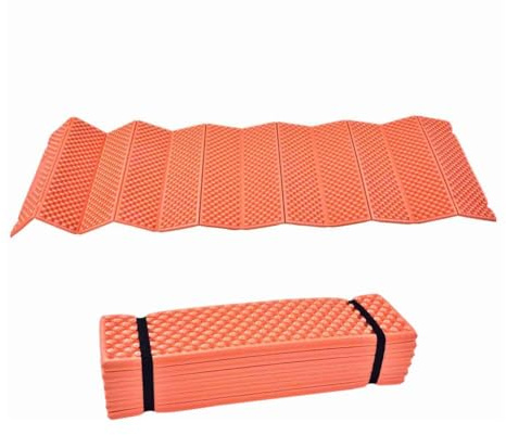 Msiud Tappetino da Campeggio Pieghevole in Schiuma, 2cm Materassino Schiuma Materasso Moistureproof Ultraleggero Cuscinetto Imbottito da Esterno per Escursionismo e Eventi Sportivi All'Aperto