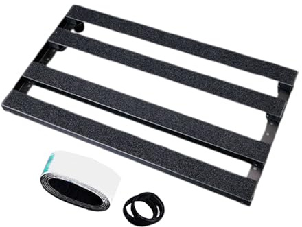 Kleines Gitarrenpedalboard Präzise Und Robuste Gitarren- Und | Kabel-Organizer Gitarren-Pedalboard Musikliebhaberbedarf und Ausrüstung für Erwachsene, Enthusiasten und
