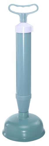 DIKACA Sturalavandino in Gomma Manico Confortevole per Pulizia Water e Tubi, Potente Stantuffo per Bagno e Cucina Facile da Usare e Resistente Colore Casuale