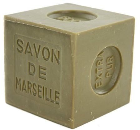 Marius Fabre - Sapone di Marsiglia all'olio d’oliva, cubo da 400 g, Unité