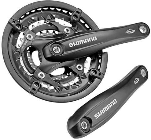 Shimano Trekking FC-T521 Octalink 2020 MTB Chainset 3 x 10 Speed 44-32-24 Teeth Black