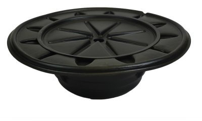 Stowasis 62cm Round Black Plastic Water Feature Reservoir