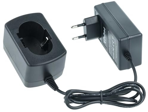 vhbw caricabatterie compatibile con Hitachi 327728, 327729, BCL1415, BCL 1415, BCL 1430, EBL 1430 batterie di attrezzi