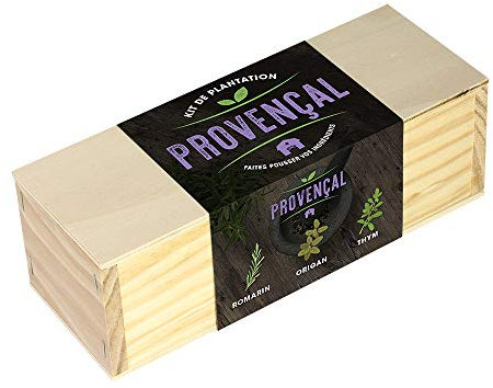 Resetea, Kit de plantation, Provençal, Romarin, origan et thym 1 Violet