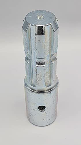 Gorilla Zapfwellenverlängerung 13/8-6Z auf 11/8-6Z 76mm für Zapfwelle/Gelenkwelle/Pumpe/Getriebe