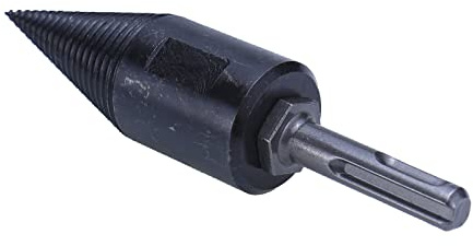 1PC Drill Bit Chop Wood Splitting Tool Spaccalegna a cono Spaccalegna Rompitrice per legno Breaker Chopper per legna da ardere,Rotondo 42mm