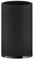 Gessi Inciso gobelet Sur Pied Noir Mat, 58532706, 58532706, Colorazione: Metallo Nero