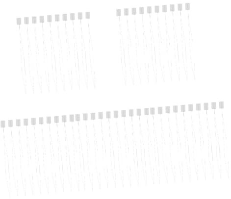 NUOBESTY 50 Stück -tool Perlennadeln Häkelwerkzeuge Nadel Mit Großem Öhr Webnadeln Diy-nadeln Perlennadeleinfädler Geöffnete Nadeln Garn Nadeln Drahtnadel Eisendraht Schmuck Seil