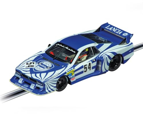 Carrera Evolution - 20027791 Lancia Beta Montecarlo Turbo No.54 6h Silverstone 1980 | Slotcar Ready to Race | Perfekt für Kinder & Erwachsene | Maßstabsgetreue 1:32 Nachbildung mit Lichtfunktion