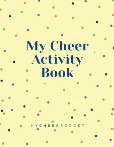 Cheerleading Coloring and Activity Book