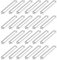 24 Pcs Sparschäler Tupper,Schäler Ersatzklingen,für Ersatzklinge Messer,Blades Kartoffelschäler,Peeler Profischäler,Edelstahl GemüSeschäler,Klinge KrebsschäLer Messerklingen,Orangenschäler