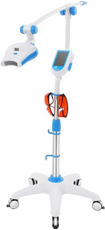 Dentaire Lampe LED Dental Blanchiment Lampe Réglable en Hauteur Avec écran Tactile LCD et Lunettes Blanchir Dents Machine,Pour Hôpital, Dentisterie