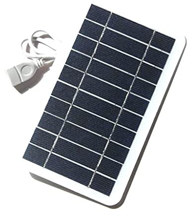 2W Portable Solar Panel USB Output Port Panel Outdoor Fexible Solar Battery Used for Cellphone