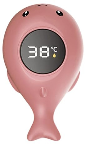 Thermomètre De Bain Pour Bébé, Thermomètre Bain Bebe Digital, À Eau Numériques Flottant Avec Affichage LED Essentiels Pour Bébé, Jouets De Bain Pour Piscine, Baignoire, Spa