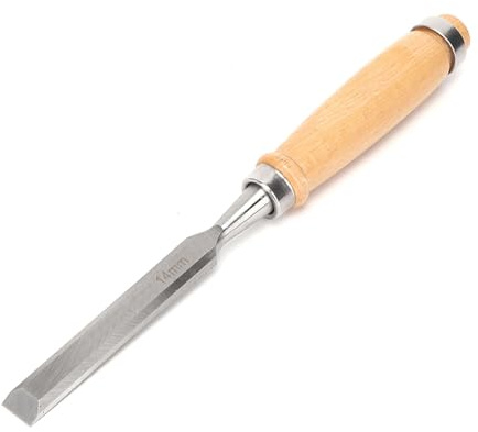 aqxreight Cincel Profesional para Carpintería – Acero para Cortar – de Madera para Mayor Comodidad – Ideal para Proyectos de Bricolaje y Carpintería – Herramienta de Cincel de Madera para Taladrar