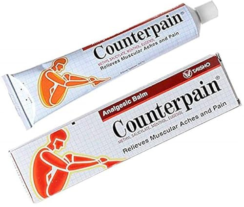 Counterpain HOT Crème 120g - Baume Chauffant pour Massage - Soulagement Musculaire & Articulaire - Sensation de Chaleur Apaisante