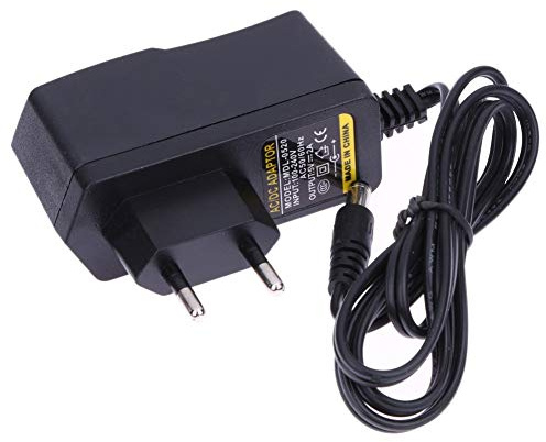 KALEA-INFORMATIQUE Fuente de alimentación 220V a 5V CC 2A con Casquillo de 2,5 x 5,5 mm. Sustituirá a una Fuente de alimentación de 5V 0,25A/0,5A/0,75A/1A/1,25A/1,5A/1,75A/2A | Fuente de alimentación de 220 V a 5 V DC 2 A con conector de 5,5 × 2,5 mm, compatible con dispositivos 2 A.