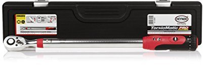 HEYNER® Drehmomentschlüssel mit Kalibrierungszertifikat 1/2 Zoll 40-200Nm | SAE 1020 Carbonstahl, Abmessungen 517mm