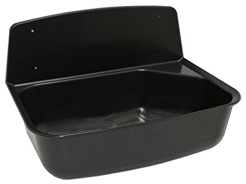 Universal Kunststoff Ausgussbecken Nina - schwarz