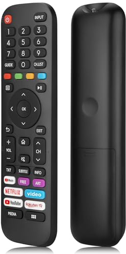 Replacement for Hisense VIDAA Smart TV Remote Control | Fully Compatible with All Hisense VIDAA Smart TVs | No Setup Required, Ready to Use