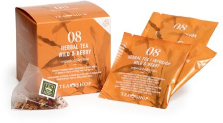 TEA SHOP - 08 Infusión Silvestre & Frutos Rojos 10TB - Bolsas de té orgánico