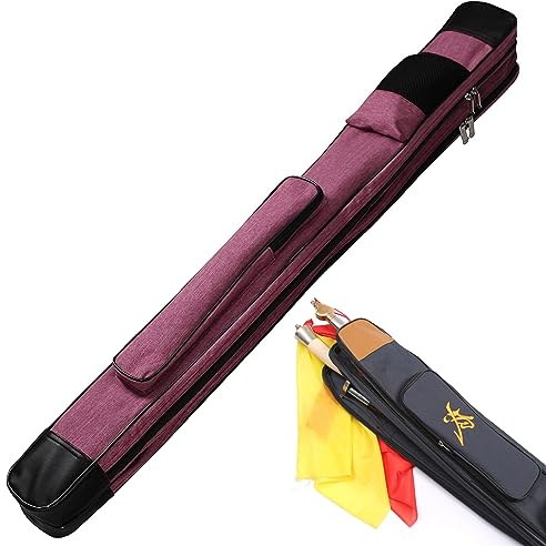 Miuxe Schwerttragetasche Katana Tasche Chinesische Kung Fu Schwerttasche Einzel- und Doppelschichttasche Kampfsportausrüstung Waffentasche Umhängetasche