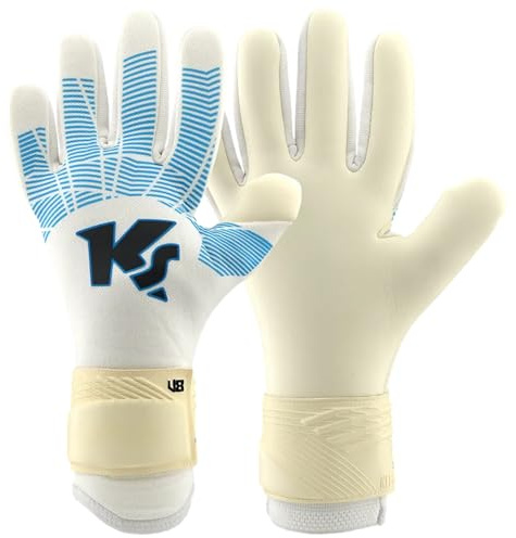 KEEPERsport Torwarthandschuhe Varan8 Challenge NC ohne Fingerschutz, Fußballhandschuhe Erwachsen, 3mm Claw, mit Lasche - Größe: 10