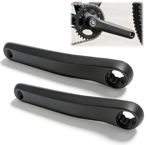songyea Fahrrad Kurbelarm, Kompatibel mit Bosch CR-E01 & E-Bike Systeme, Classic/M12 Active/Performance/M15, ISIS, Q-Faktor 22,5mm (170mm)