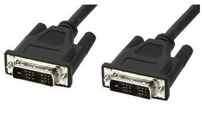 WEB world electronic business Cavo monitor video digitale DVI-D Single Link maschio maschio schermato - 1,8 mt Nero