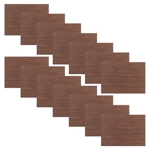 ULTECHNOVO 15 Pezzi Pavimento in Legno per Modellismo di Diorama Dettagli Migliorati e Facile da Maneggiare, Pavimentazione Realistica per Casa Modello e Hobby di Miniature