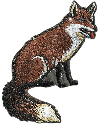 Aufnäher - Fuchs - 04034 - Gr. ca. 5 x 7,5 cm - Patches Stick Applikation