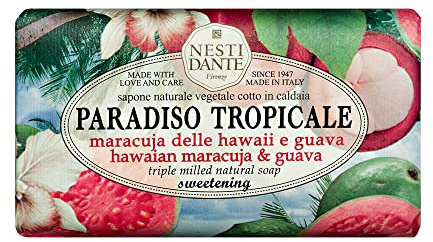 Nesti Dante Paradiso Tropicale Hawaiian Maracuja & Guava (Seife 250 g, Unisex, für alle Hauttypen geeignet) 3800165